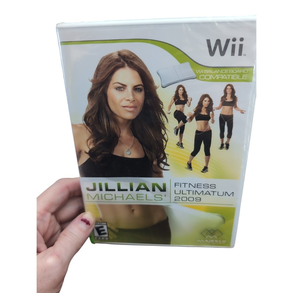Jillian‎ Michaels Fitness Ultimatum 2009 (Nintendo Wii, 2008) New & Sealed!
